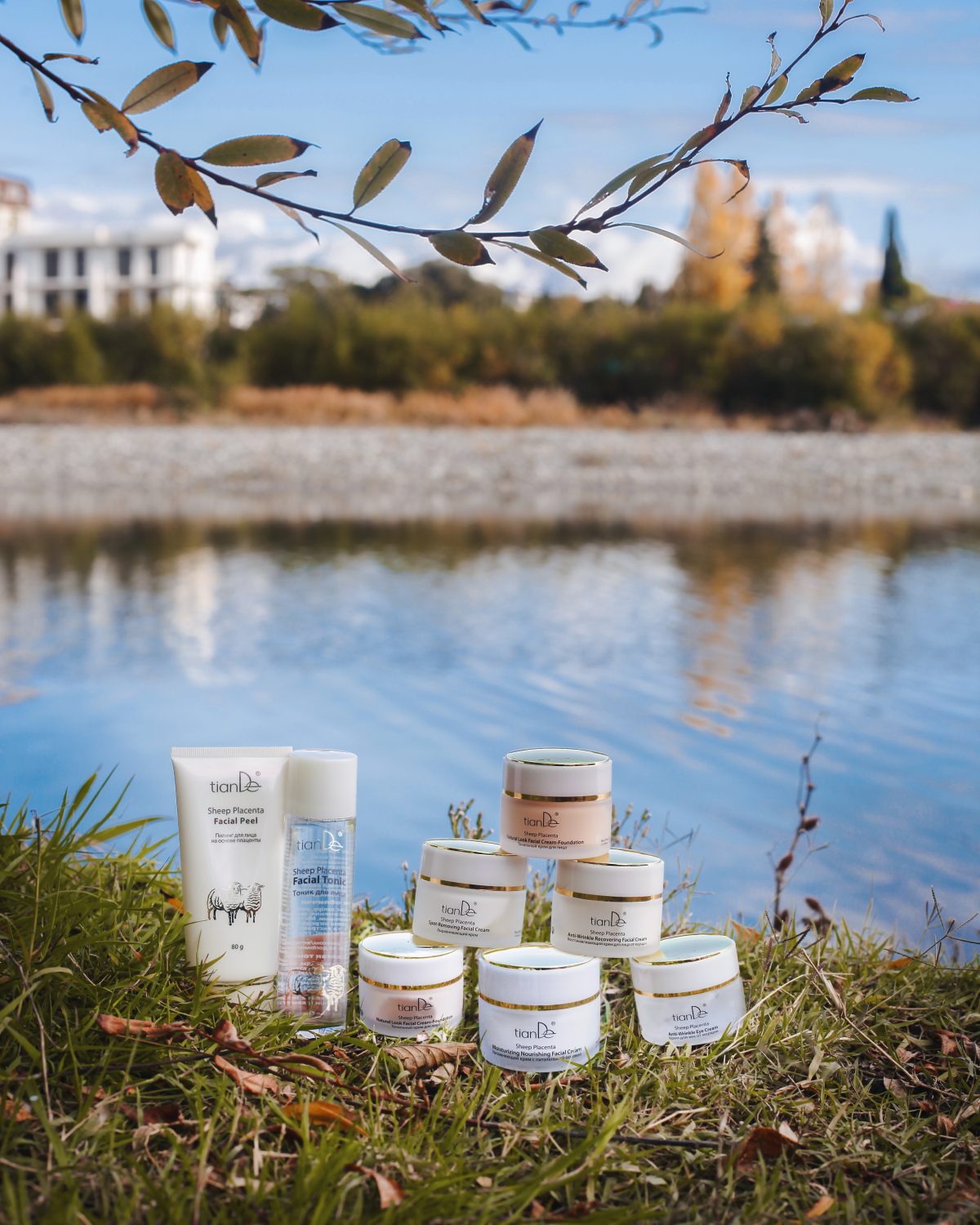 Crème visage anti taches Placenta de brebis 10302 tianDe – Image 3