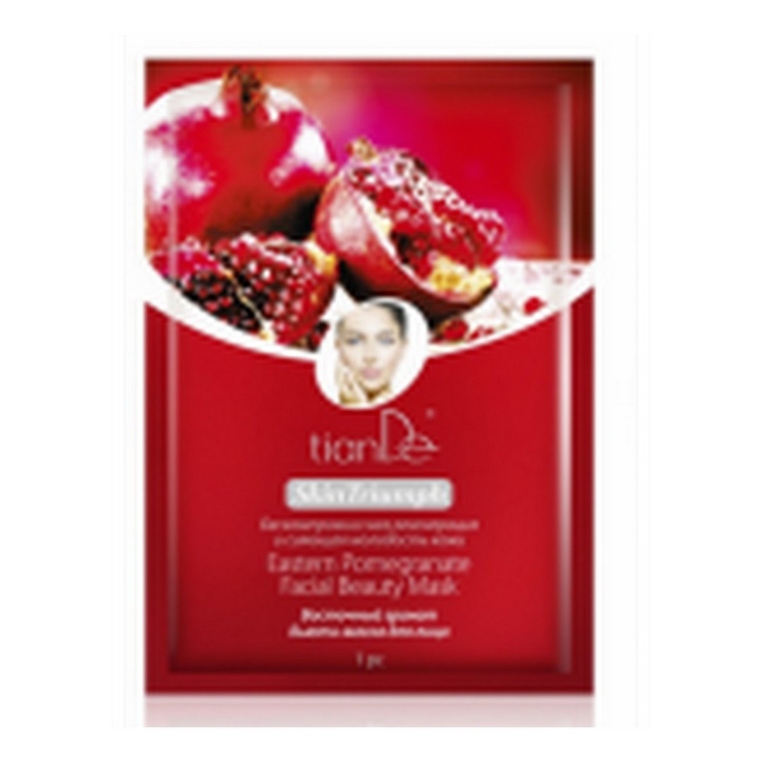 Skrášľujúca pleťová maska s granátovým jablkom / tianDe