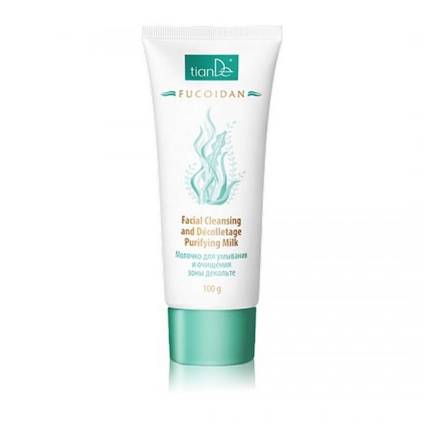 Lait Nettoyant Visage et Décolleté Purifiant Fucoidan tianDe 15601