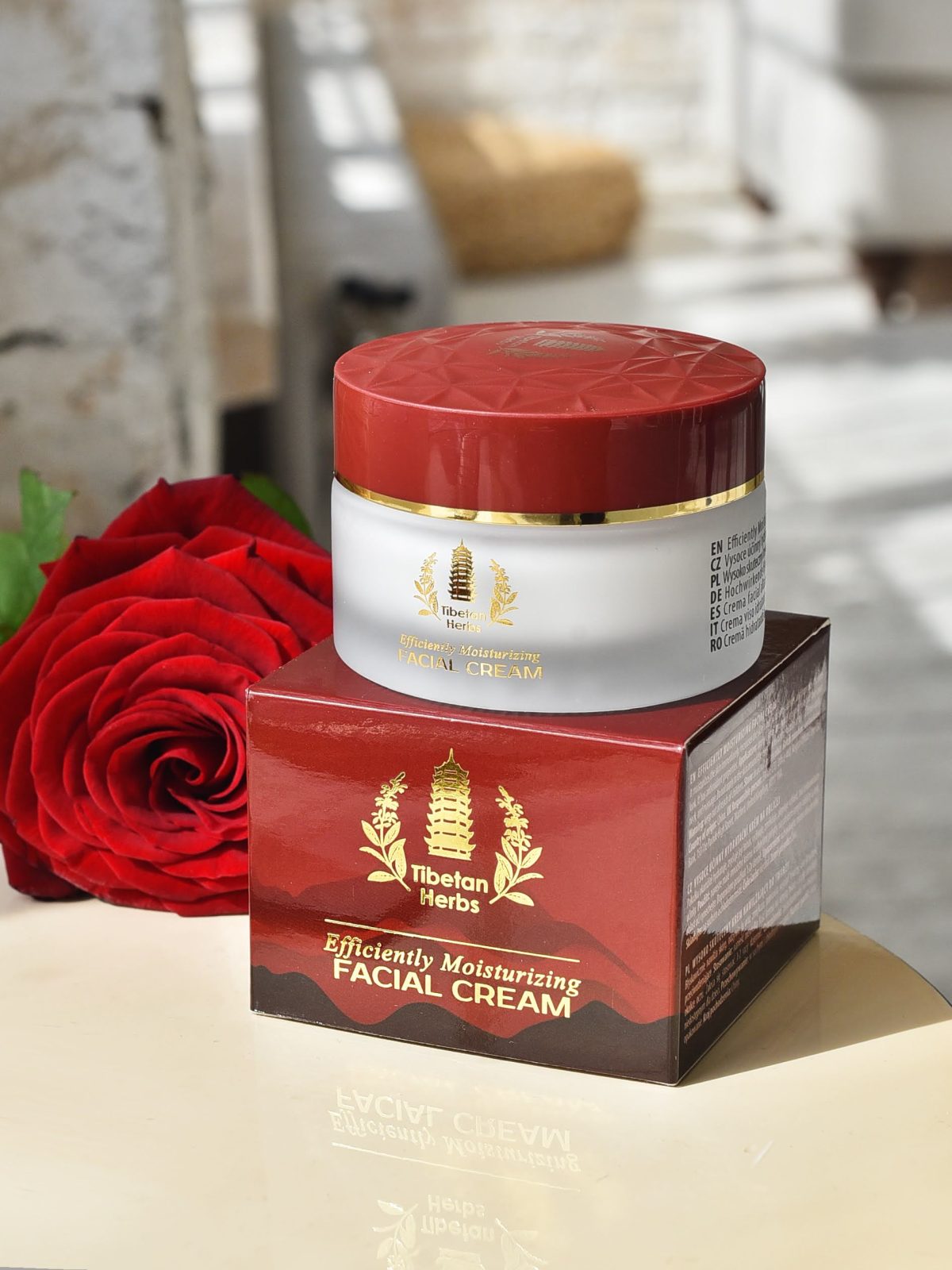 Crème visage hydratante efficace Herbes Tibetan 12116 tianDe  – Image 2