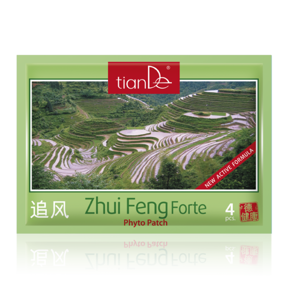 Patchs phyto-cosmétiques corporels Zhui Feng Forte, lot de 4 tianDe