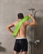 Serviette de toilette exfoliante japonaise pour le corps (rugosité moyenne) 980156 tianDe