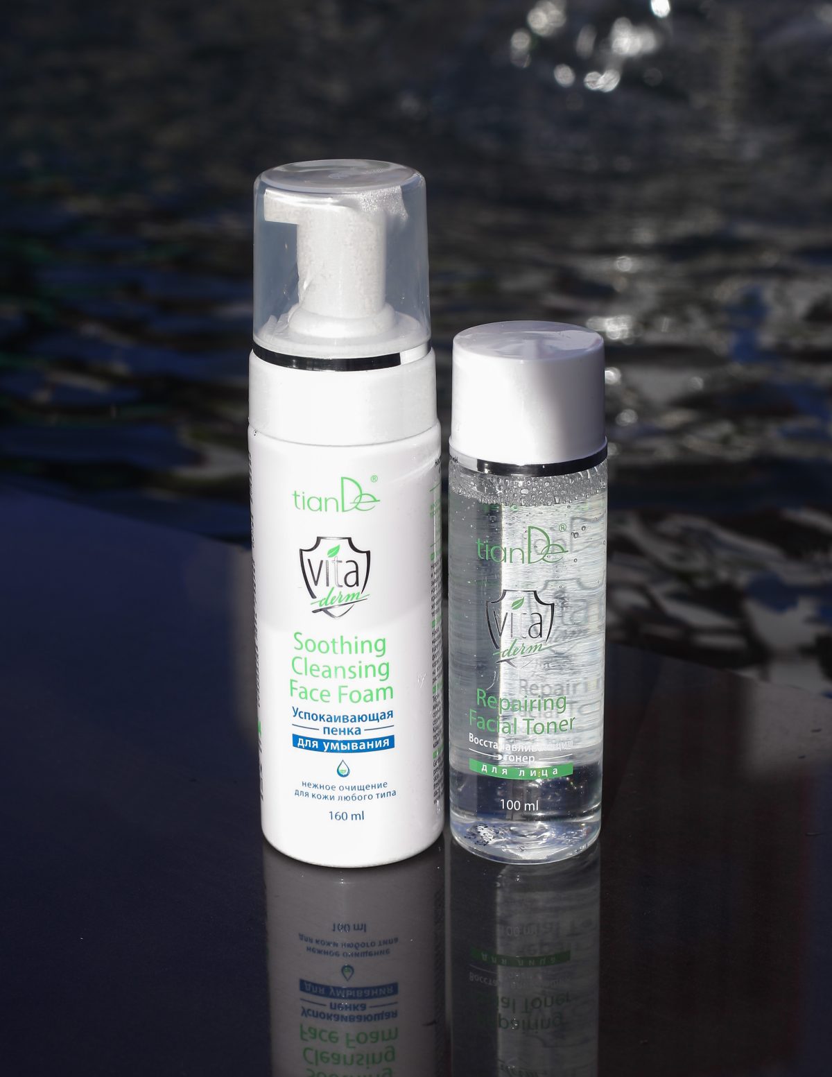 Mousse nettoyante apaisante pour le visage  160 ml | tianDe 16304 – Image 2