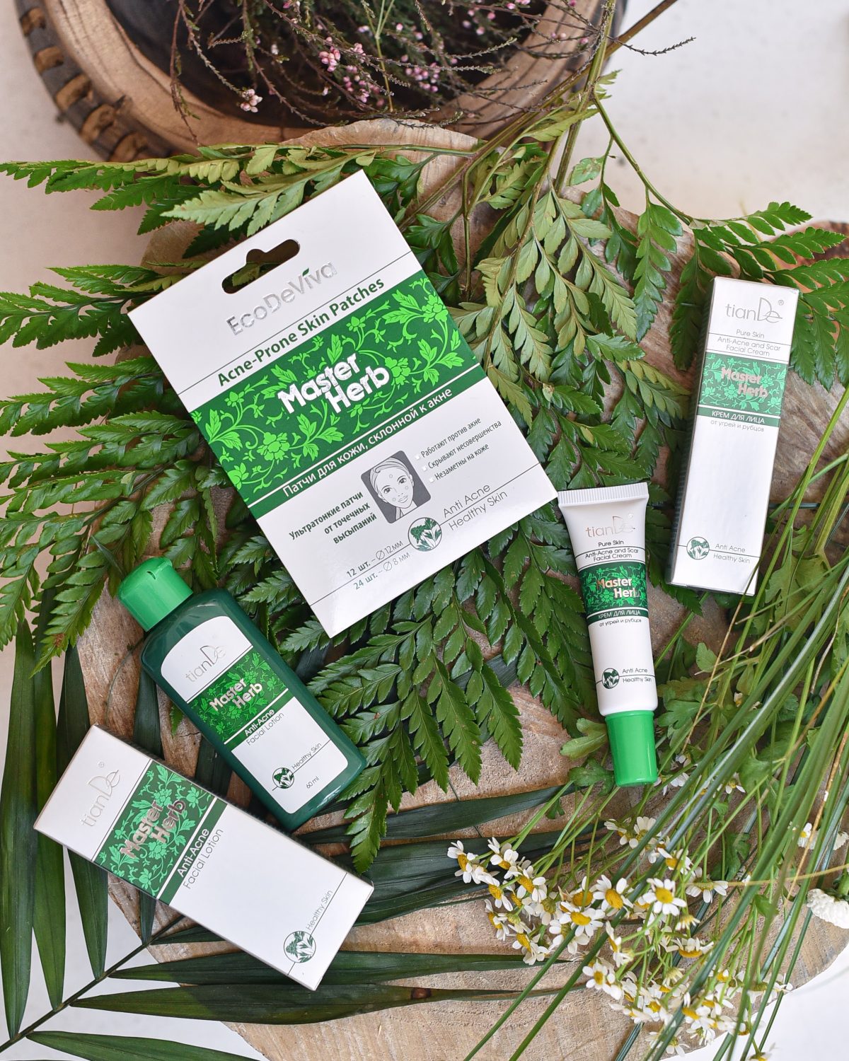 Lotion Visage Anti-Acné Master Herb 11320 tianDe – Image 3