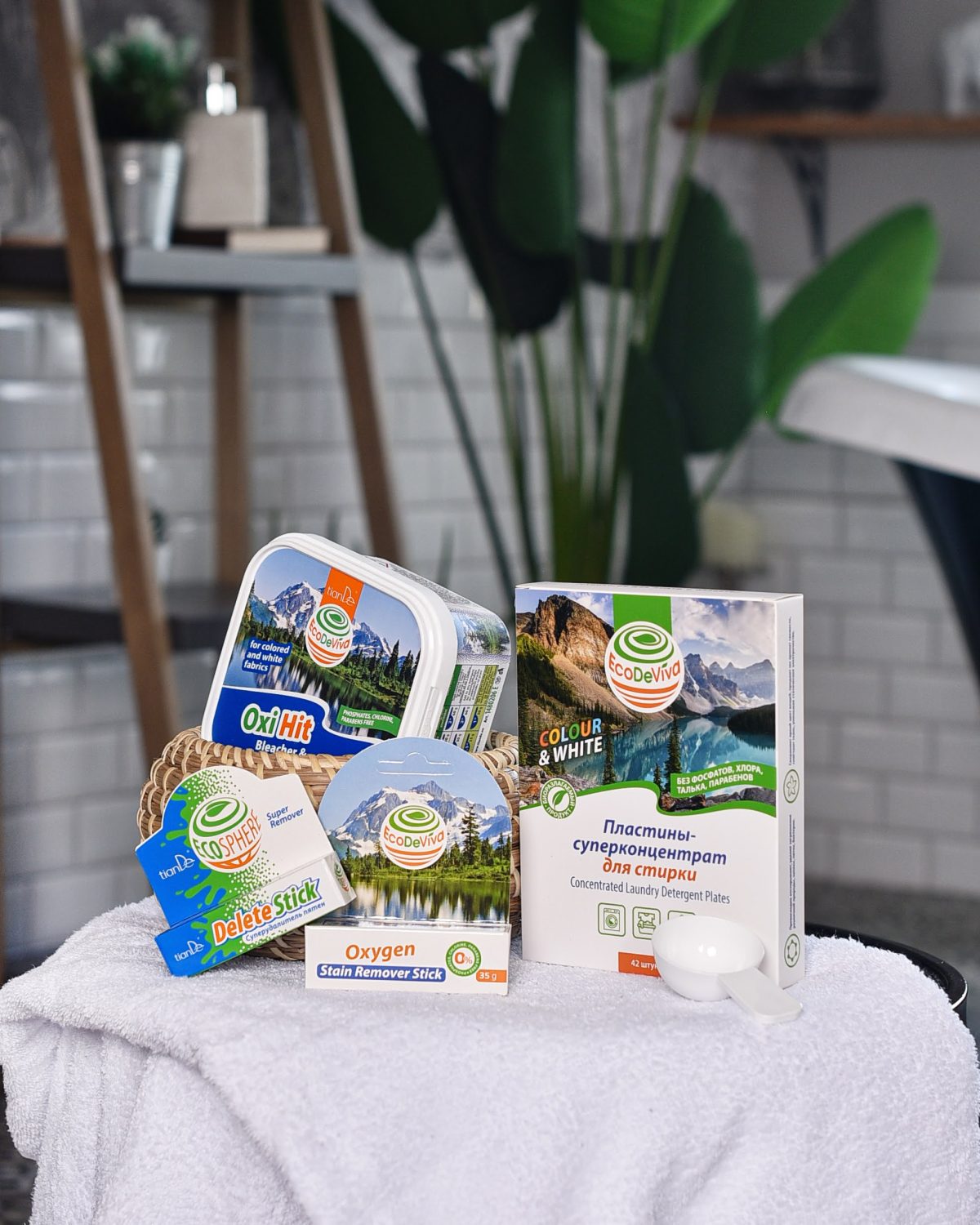 Feuilles de détergent à lessive concentré pour le lavage 42 pcs 1480204 tianDe – Image 3