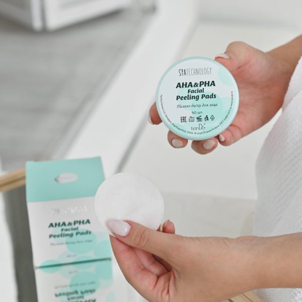 Tampons exfoliants pour le visage AHA et PHA tianDe 10263