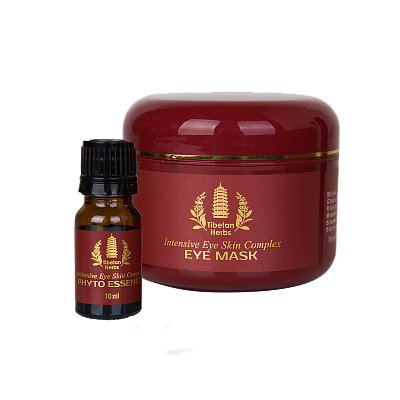 Masque pour les yeux complexe intensif pour la peau et l'essence phyto 12106 tianDe