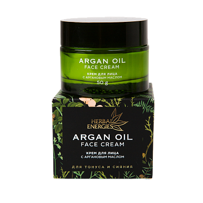 Crème Visage à l'Huile d'Argan Herbal Energie 17102 tianDe