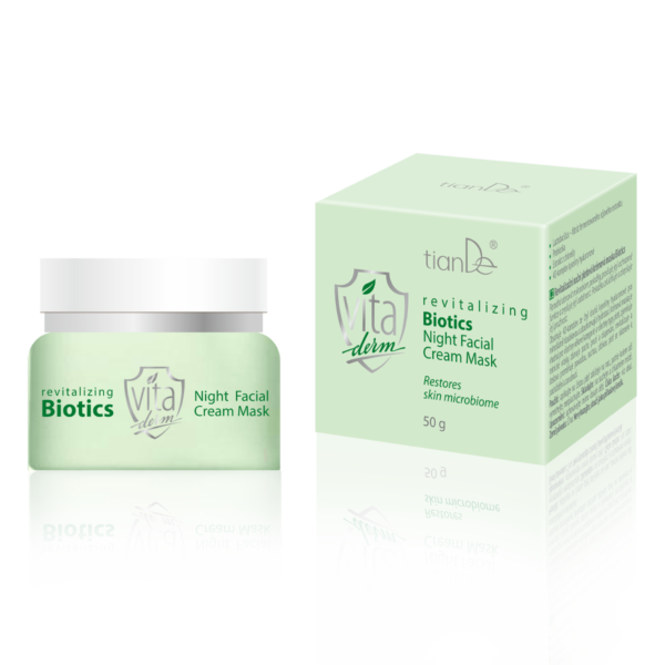 Masque Crème Visage Nuit Biotics Revitalisant