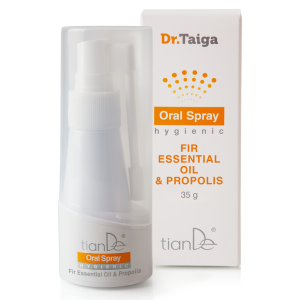 Spray buccal hygiénique à l'huile essentielle de sapin et à la propolis 65914-1 tianDe