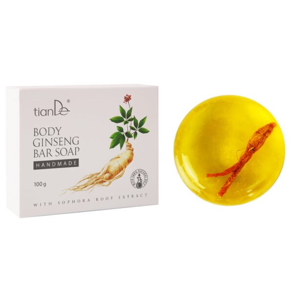 Savon corporel au ginseng 140111HM tianDe