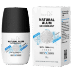 Déodorant à base d'alun avec prébiotiques fraîcheur 60151-2 tianDe