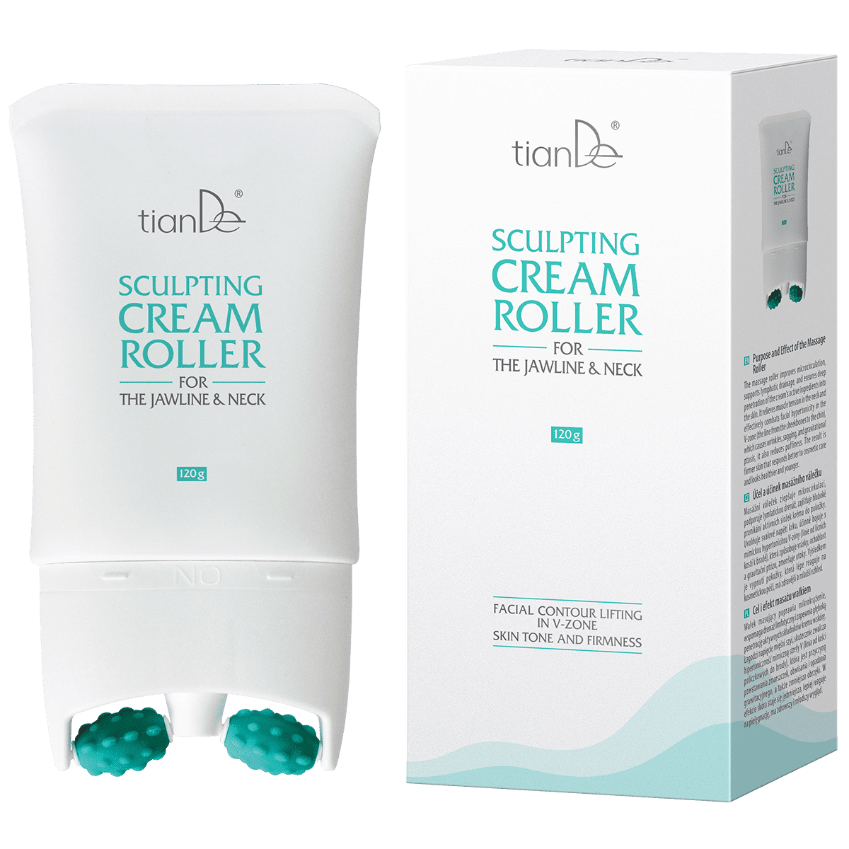 Rouleau de crème sculptante pour le contour et le cou 10115HM tianDe Rouleau de crème sculptante pour le contour et le cou 10115HM tianDe