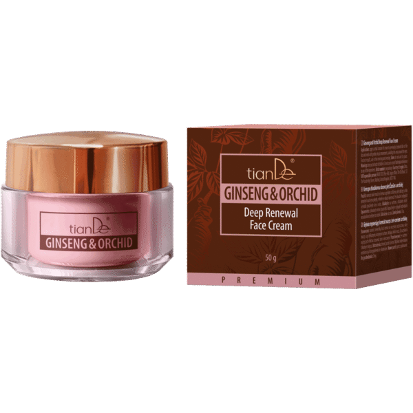 Crème visage régénérante profonde au ginseng et à l'orchidée 10117 tianDe