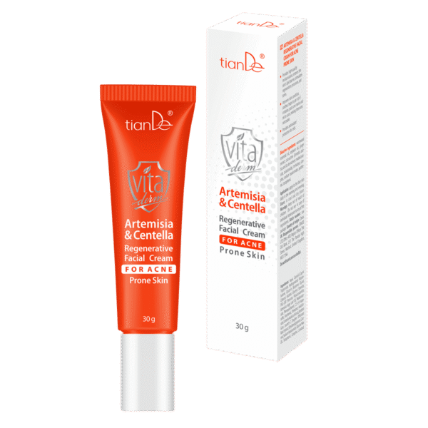 Crème visage régénératrice pour les peaux à tendance acnéique 16314 tianDe
