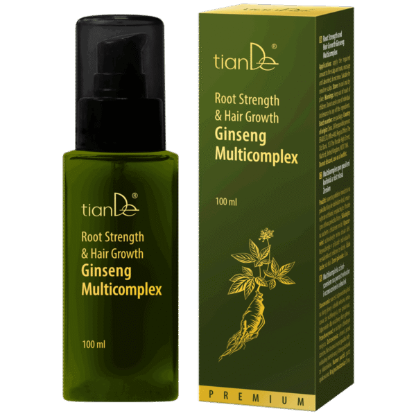 Complexe multicomplexe de ginseng pour renforcer les cheveux 20164 tianDe