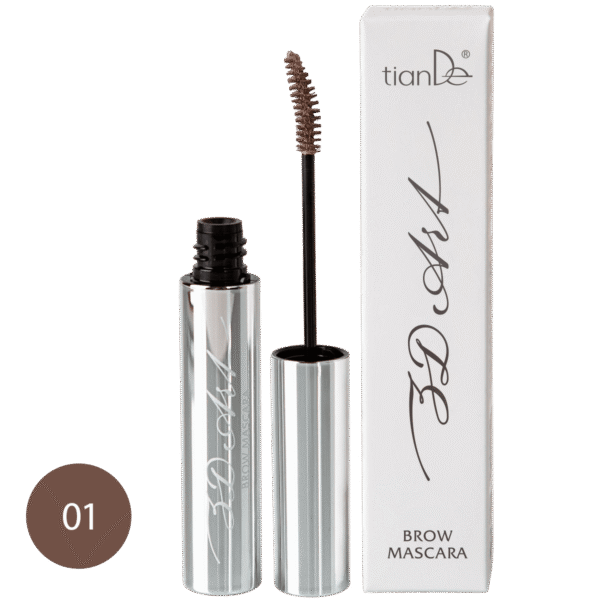 Mascara à sourcils 3D Art, graphite chaud 80147/01 tianDe